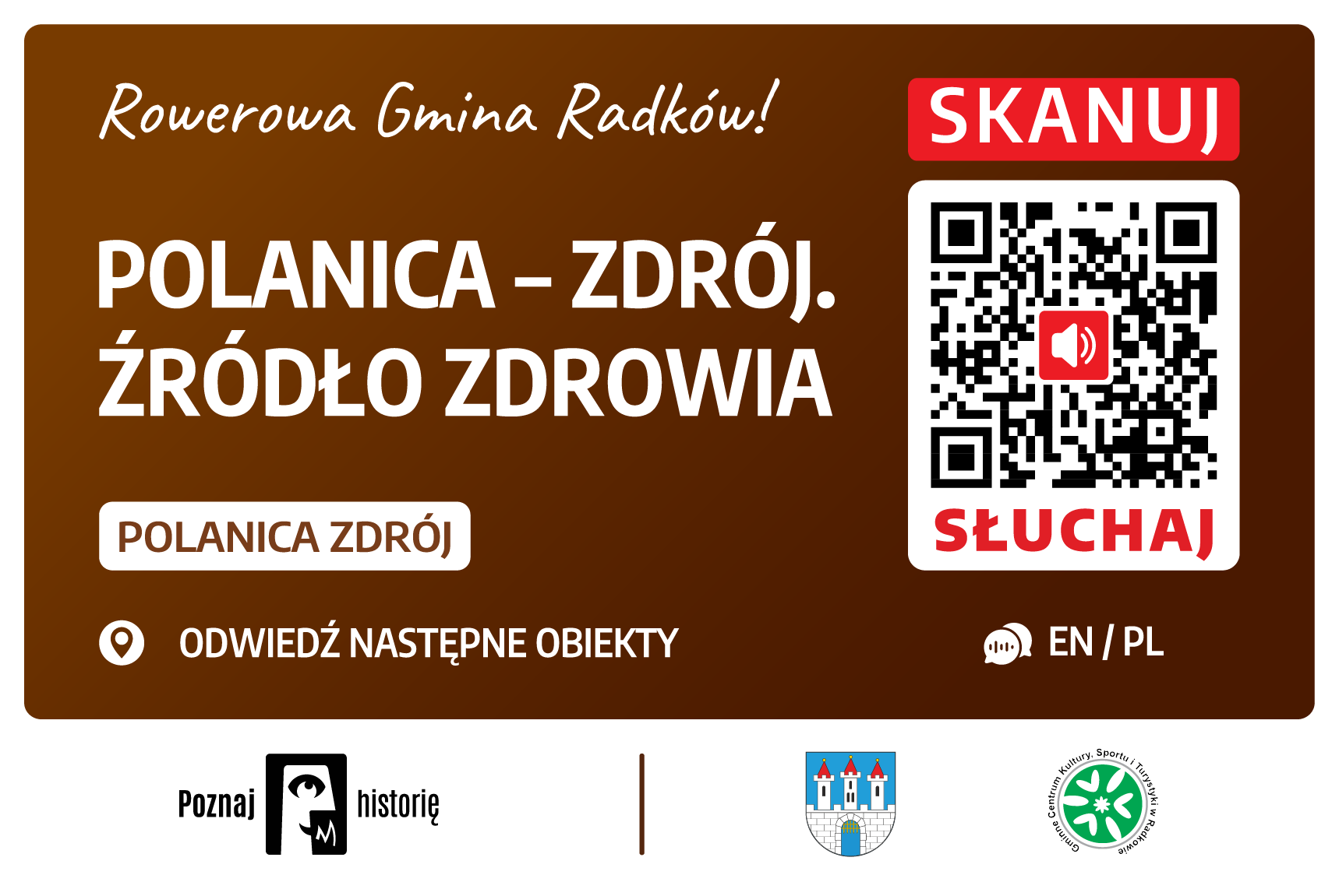 Tabliczka z QR kodem