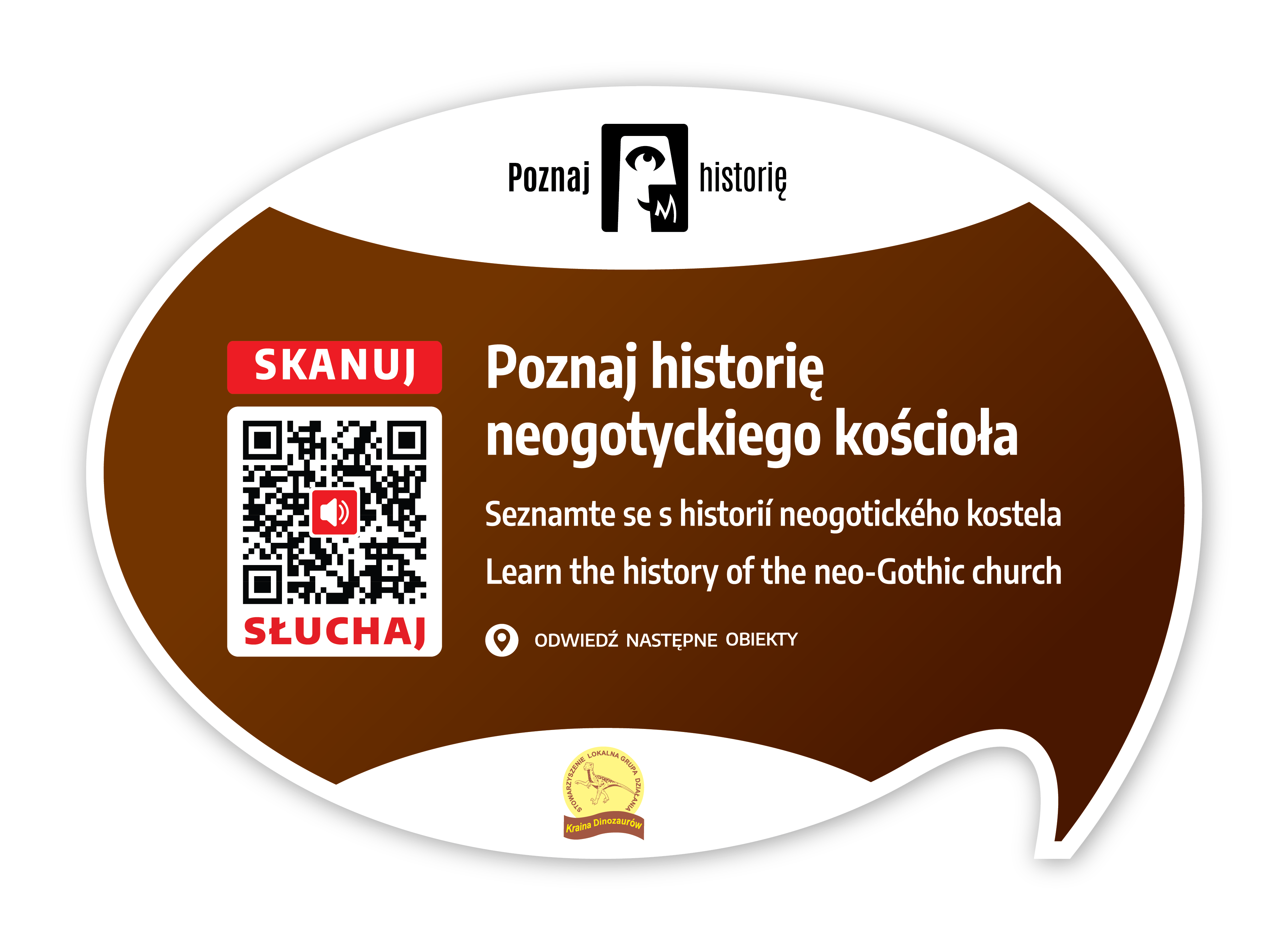 Tabliczka z QR kodem
