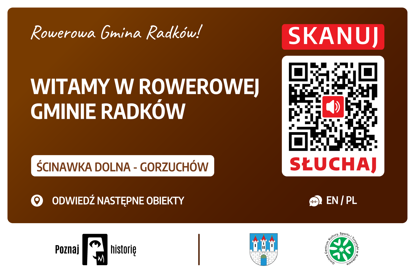 Tabliczka z QR kodem