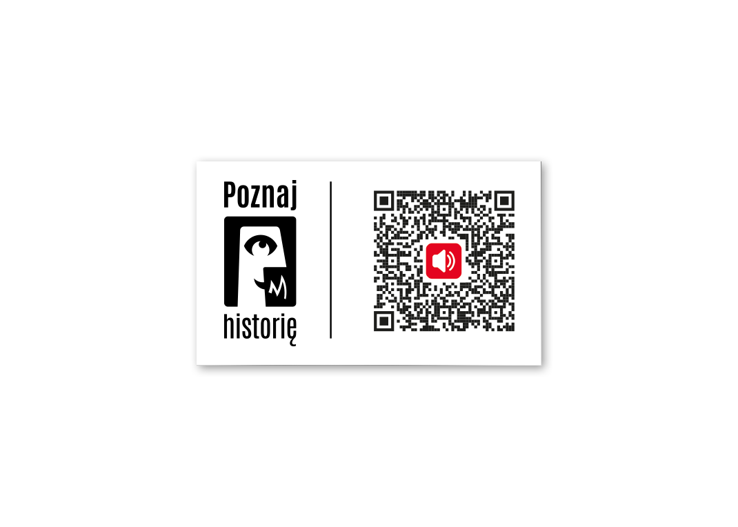 Tabliczka z QR kodem