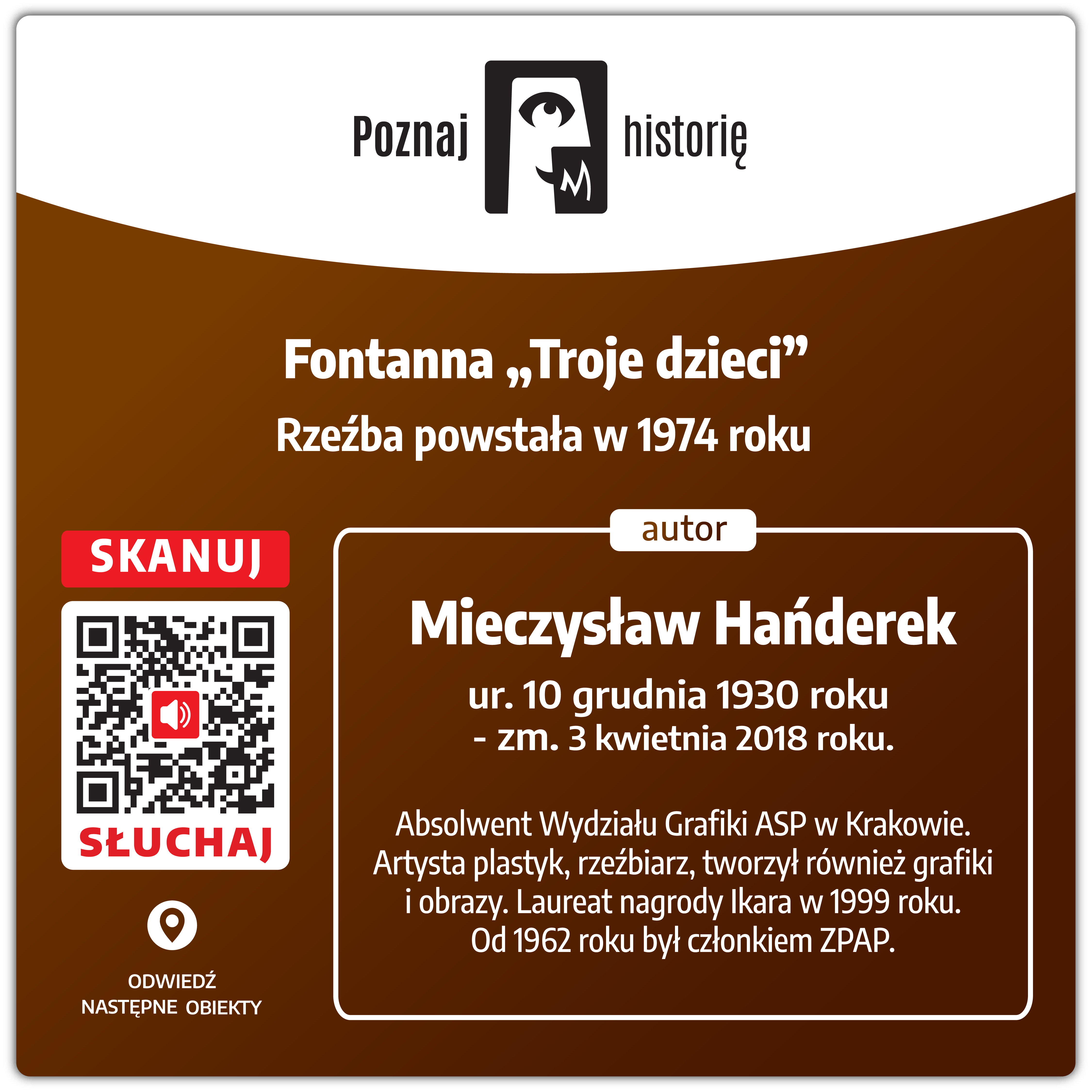 Tabliczka z QR kodem