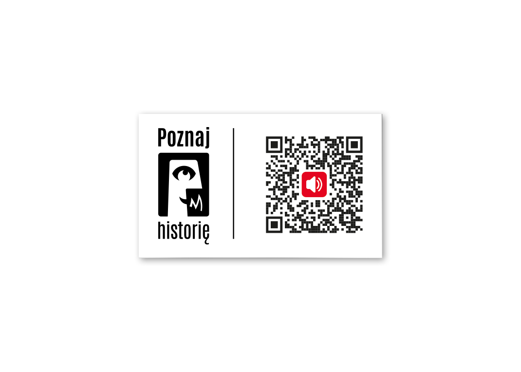 Tabliczka z QR kodem