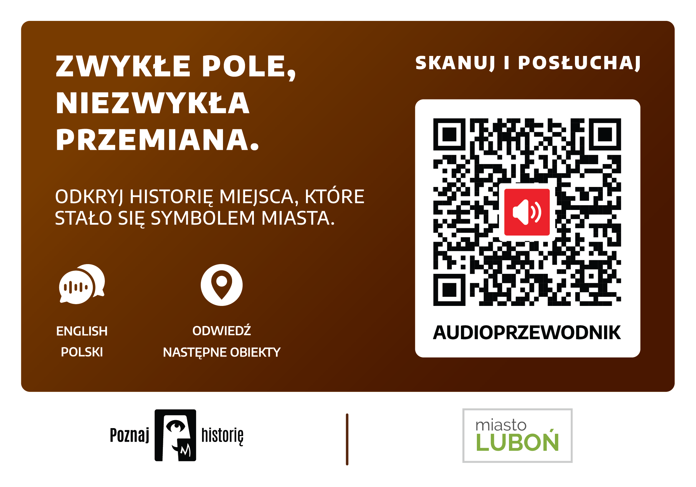 Tabliczka z QR kodem