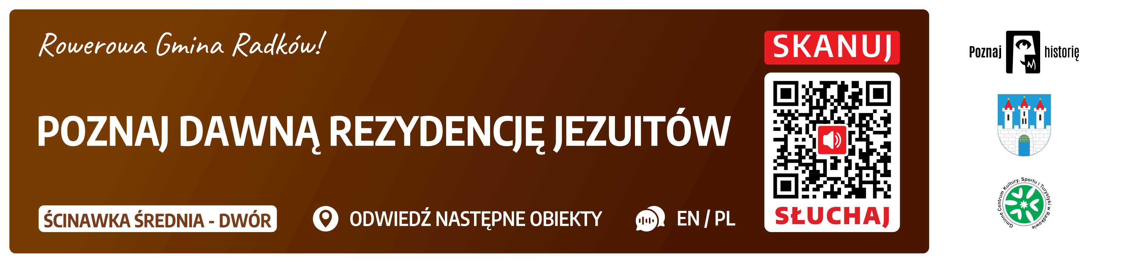 Tabliczka z QR kodem