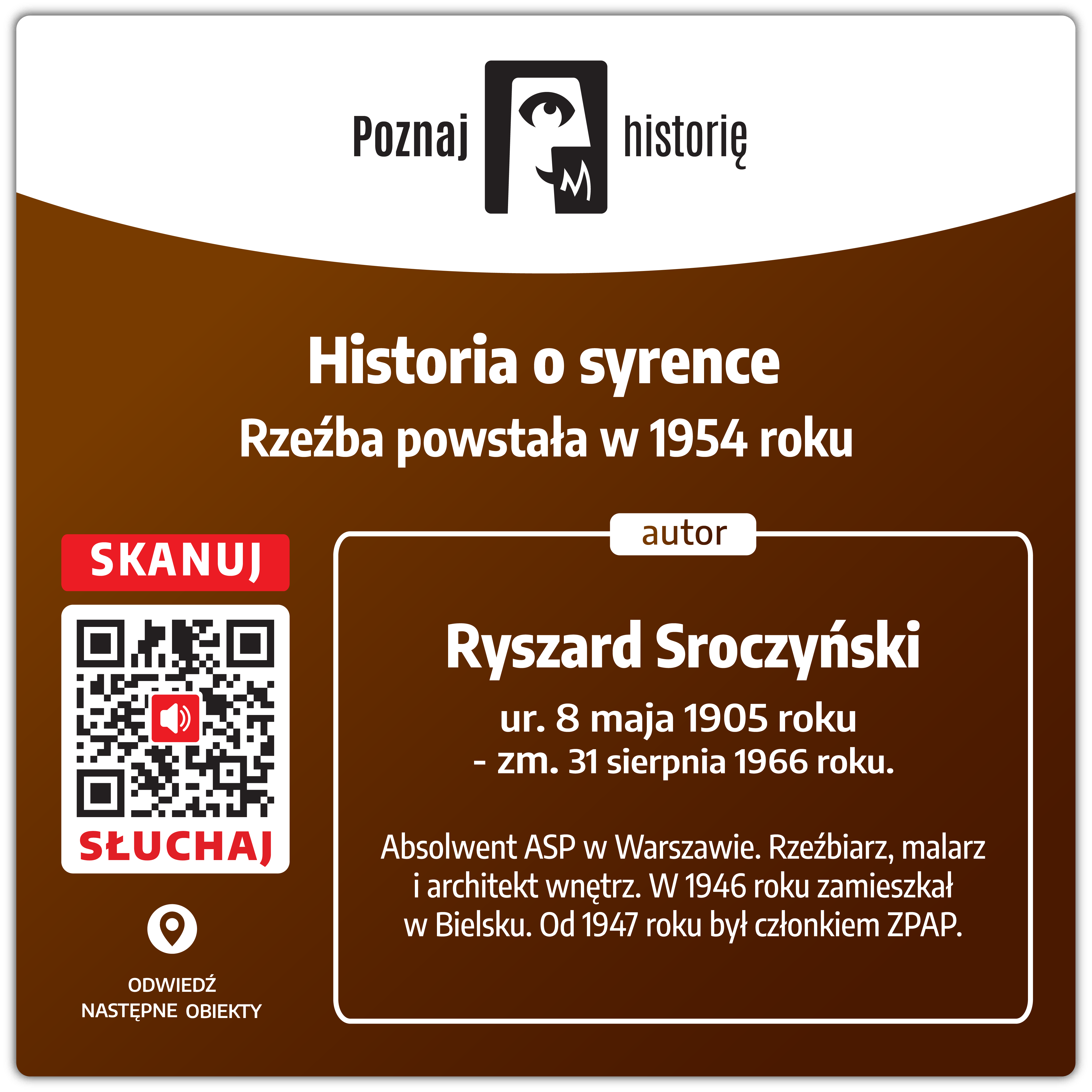 Tabliczka z QR kodem