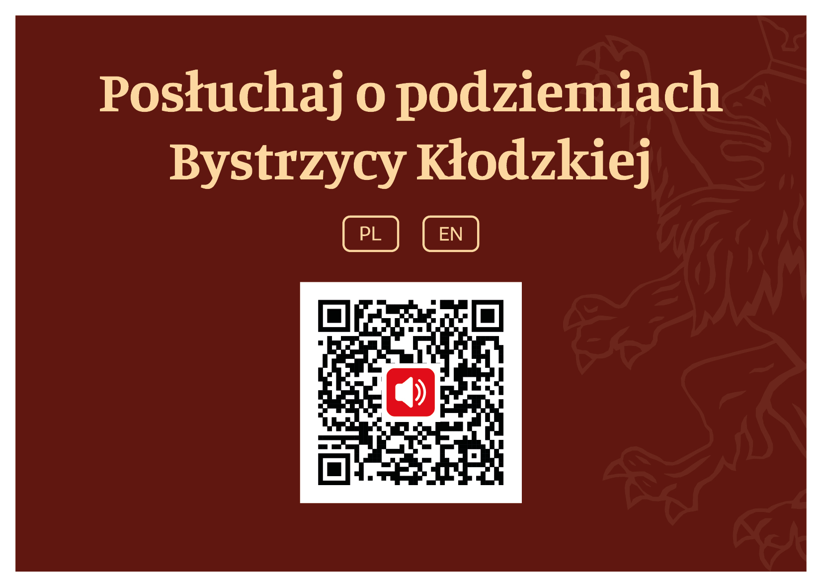 Tabliczka z QR kodem