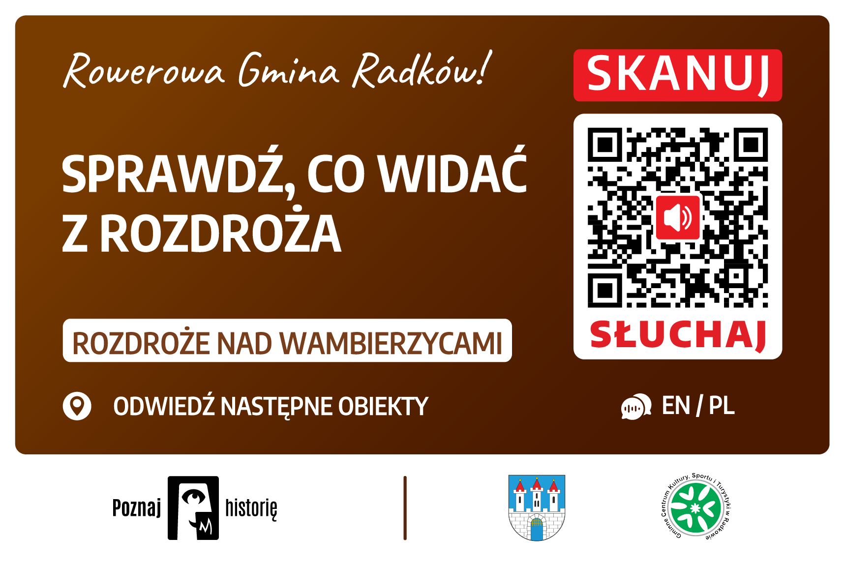 Tabliczka z QR kodem