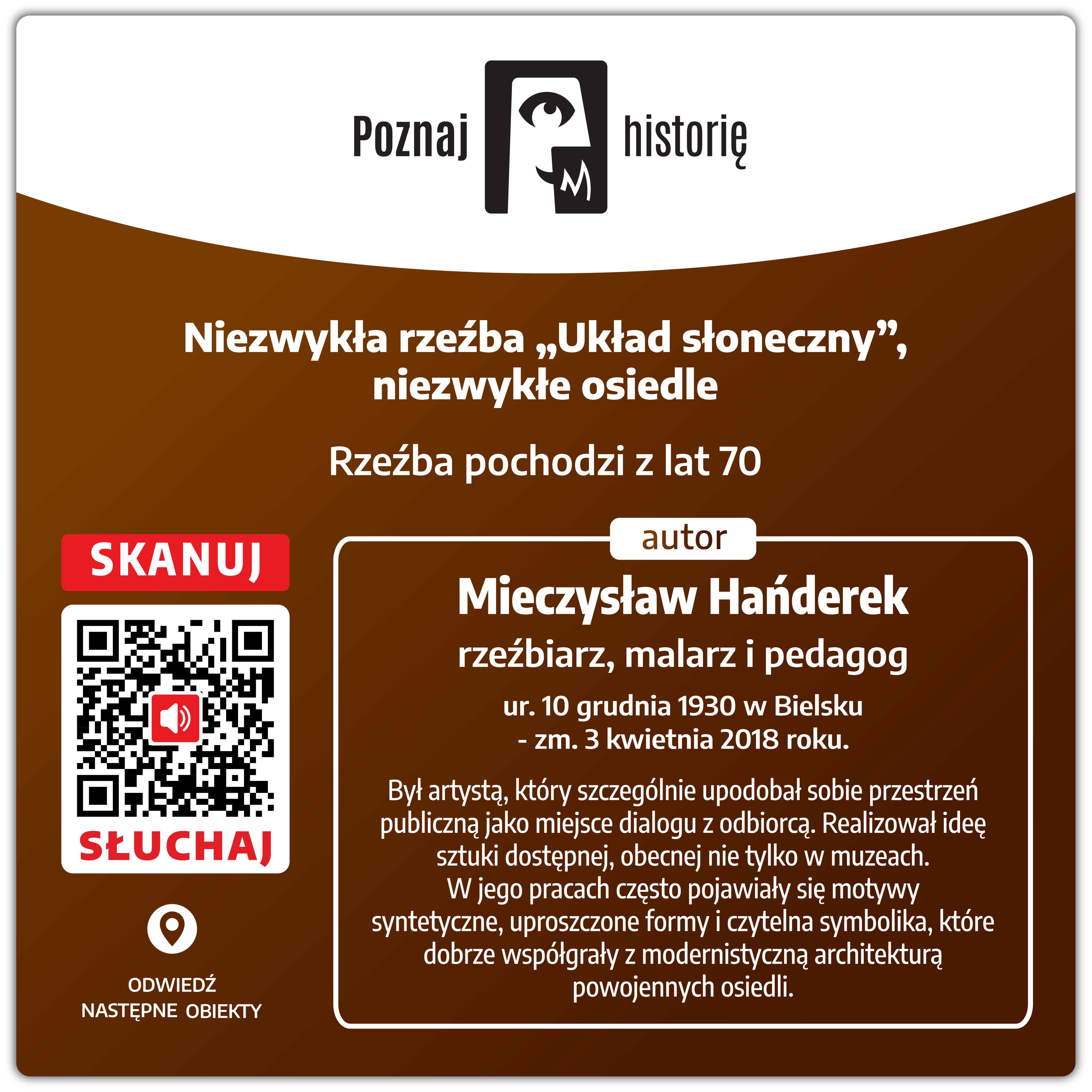Tabliczka z QR kodem